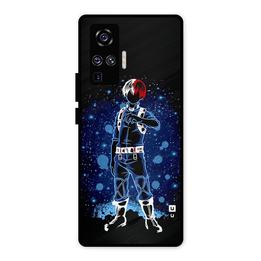 Todoroki Stance Metal Back Case for Vivo X50 Pro