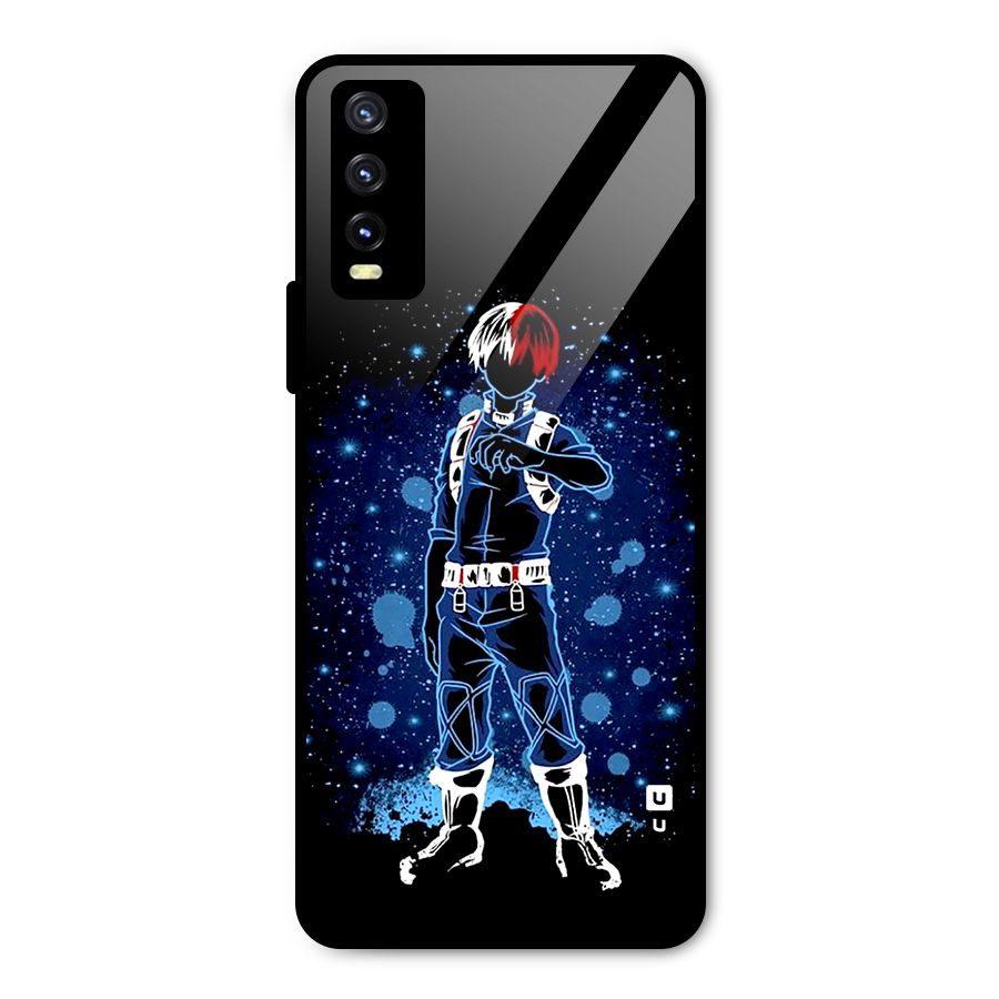 Todoroki Stance Metal Back Case for Vivo Y20g