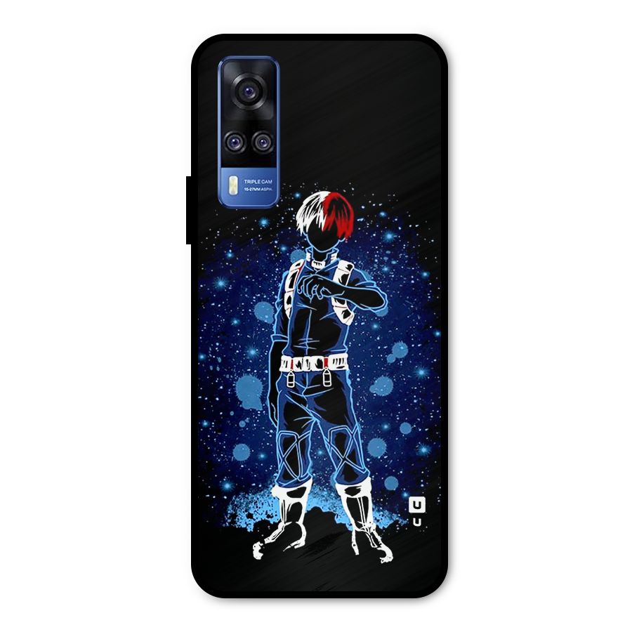 Todoroki Stance Metal Back Case for Vivo Y31