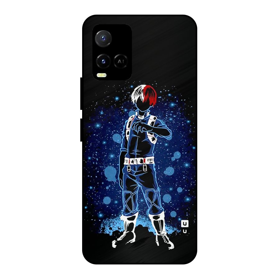 Todoroki Stance Metal Back Case for Vivo Y33s