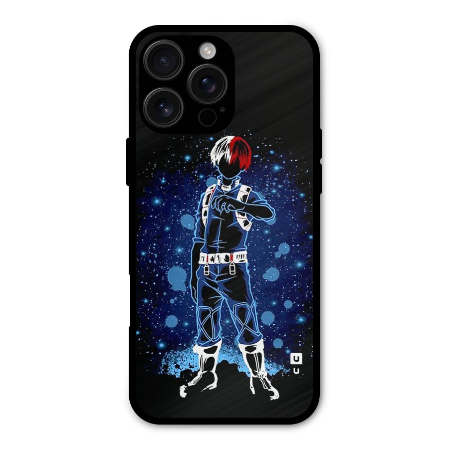 Todoroki Stance Metal Back Case for iPhone 16 Pro Max