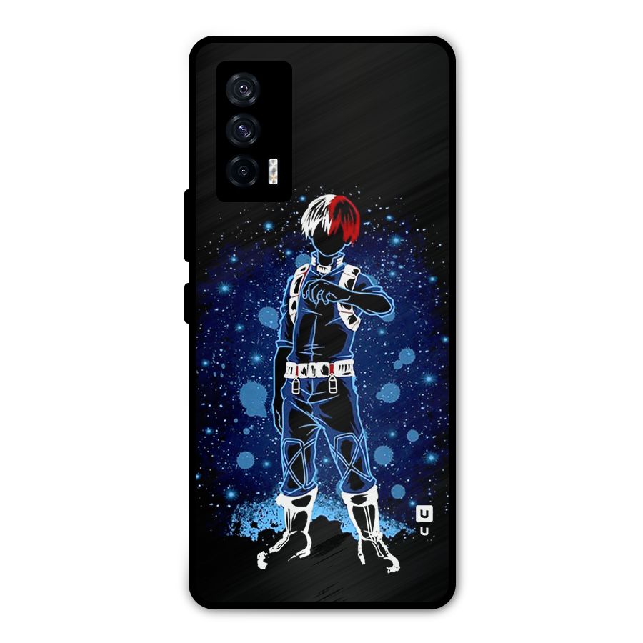 Todoroki Stance Metal Back Case for iQOO 7 5G