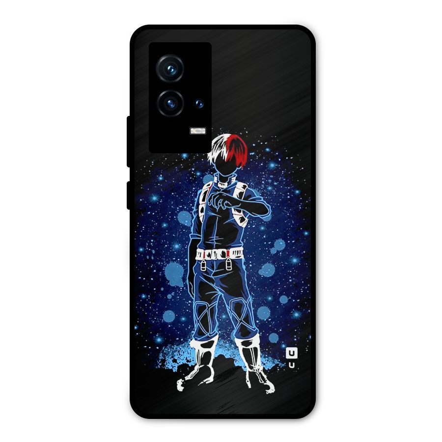 Todoroki Stance Metal Back Case for iQOO 9 5G