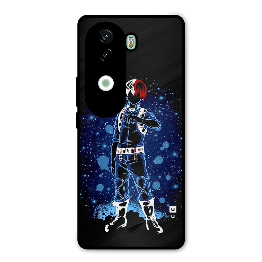 Todoroki Stance Metal Back Case for iQOO Z9s