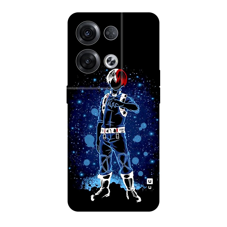 Todoroki Stance Original Polycarbonate Back Case for Oppo Reno8 Pro 5G