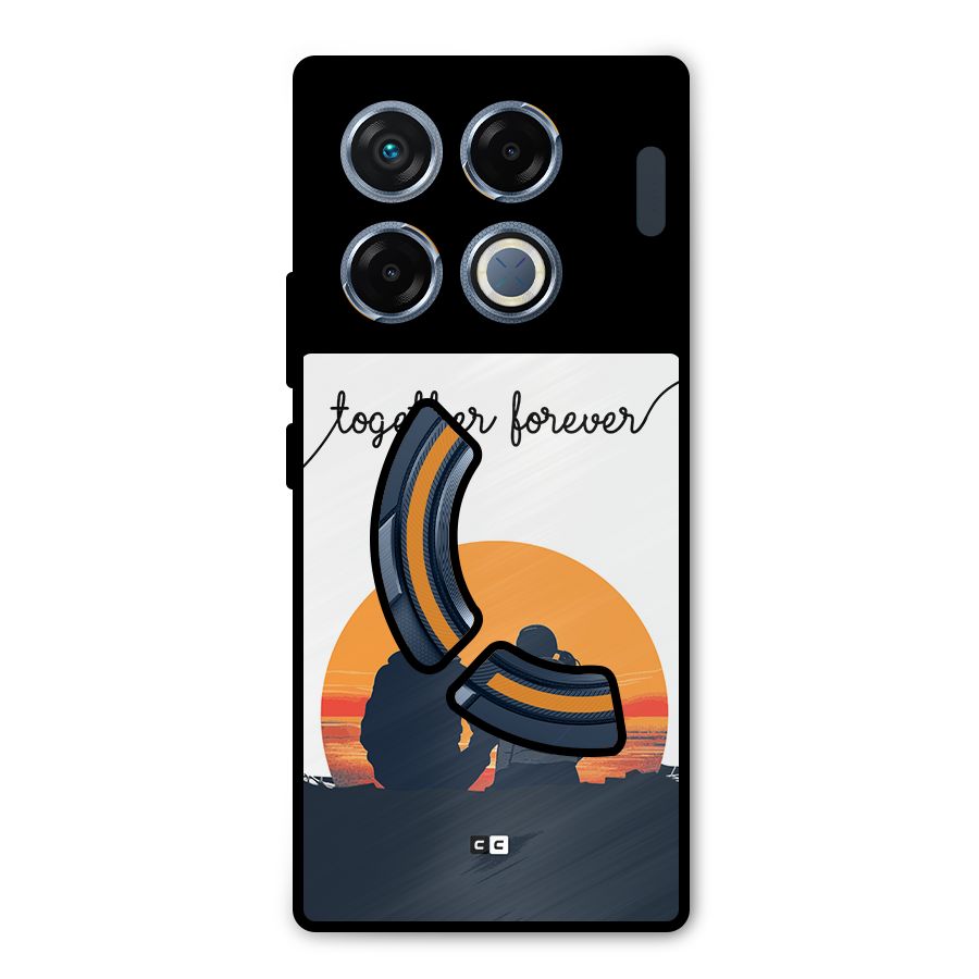 Together Forever Metal Back Case for Infinix GT 20 Pro