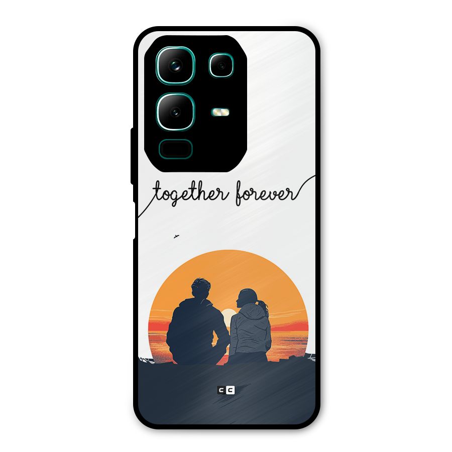 Together Forever Metal Back Case for Infinix Note 50x