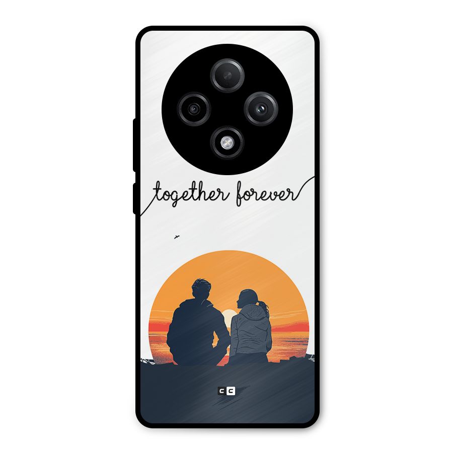 Together Forever Metal Back Case for Oppo F27 Pro Plus