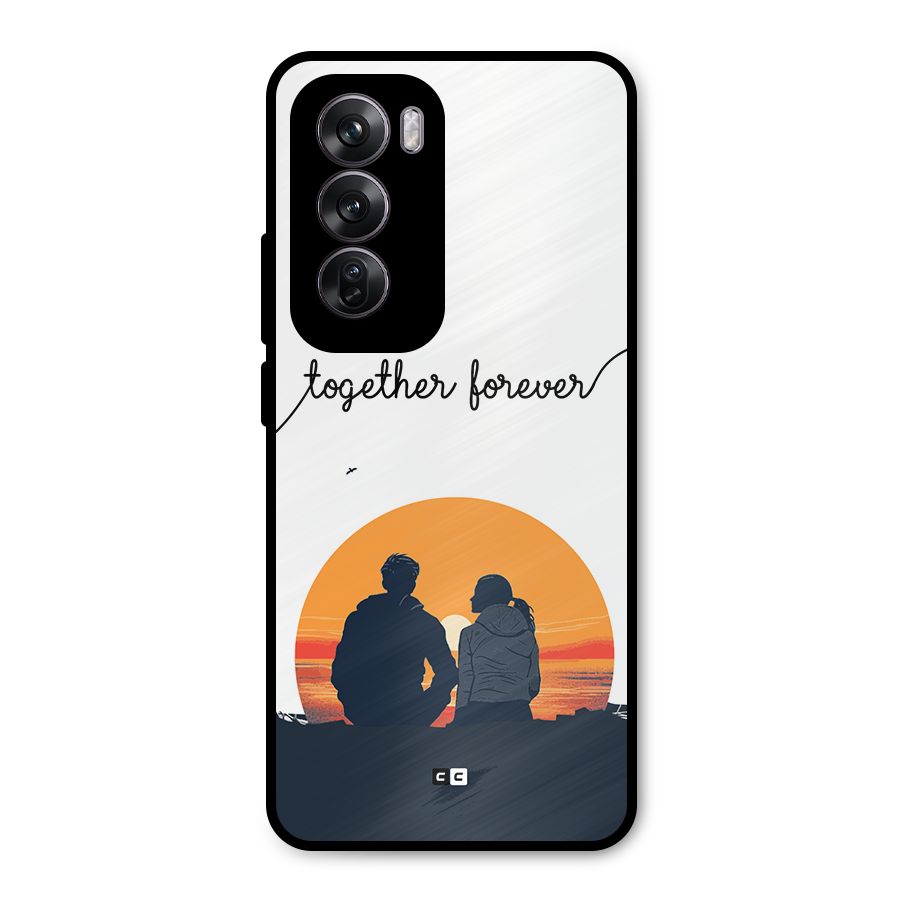 Together Forever Metal Back Case for Oppo Reno12 Pro