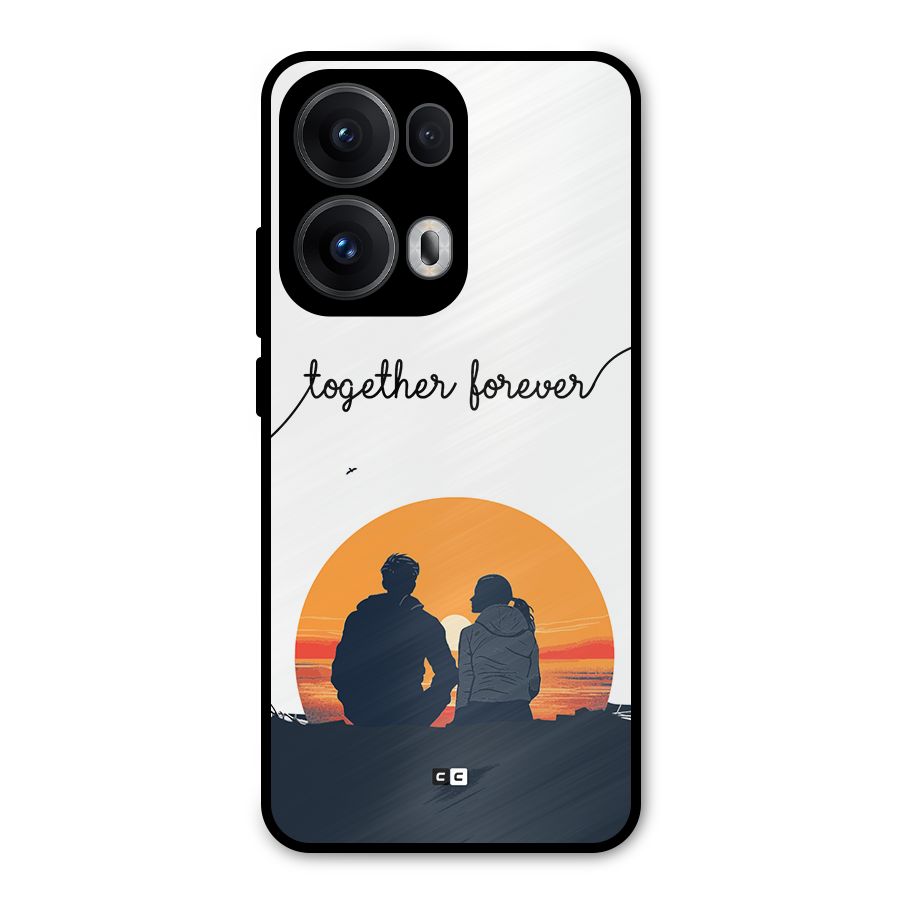 Together Forever Metal Back Case for Oppo Reno13 Pro