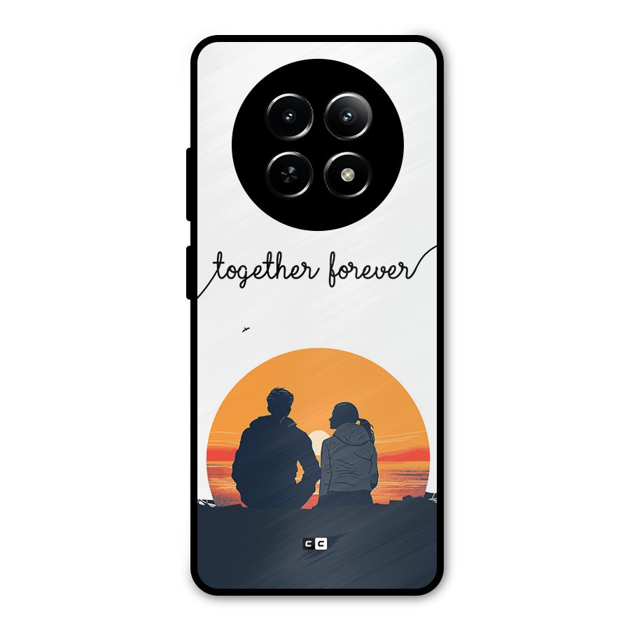 Together Forever Metal Back Case for Realme Narzo N65