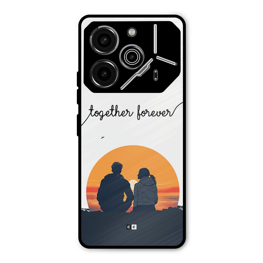 Together Forever Metal Back Case for Tecno Pova 6 Pro