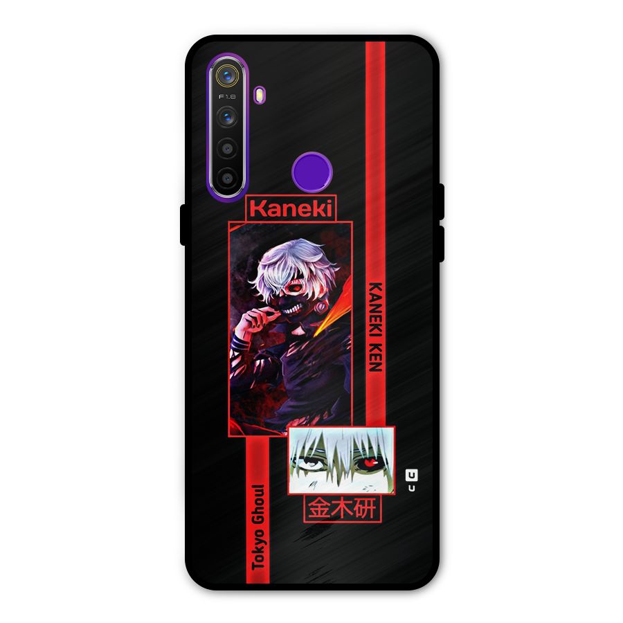Tokyo Ghoul Kaneki Art Glass Back Case for Realme 5s