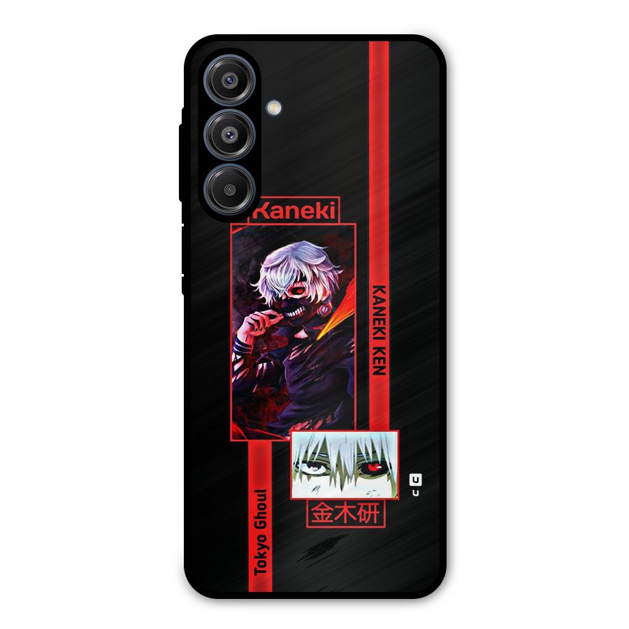 Tokyo Ghoul Kaneki Art Metal Back Case for Galaxy A16 5G