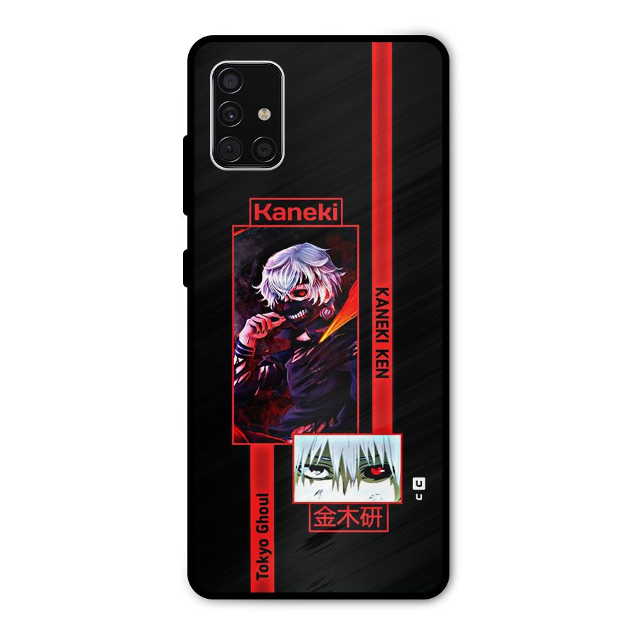 Tokyo Ghoul Kaneki Art Metal Back Case for Galaxy A51