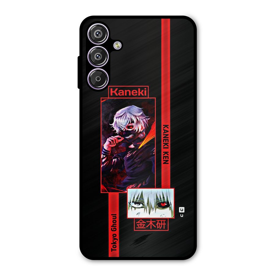 Tokyo Ghoul Kaneki Art Metal Back Case for Galaxy F15