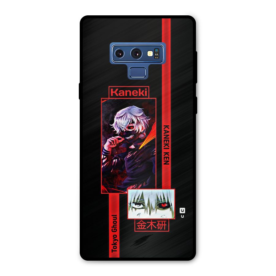 Tokyo Ghoul Kaneki Art Metal Back Case for Galaxy Note 9