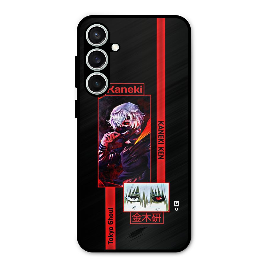 Tokyo Ghoul Kaneki Art Metal Back Case for Galaxy S23 FE