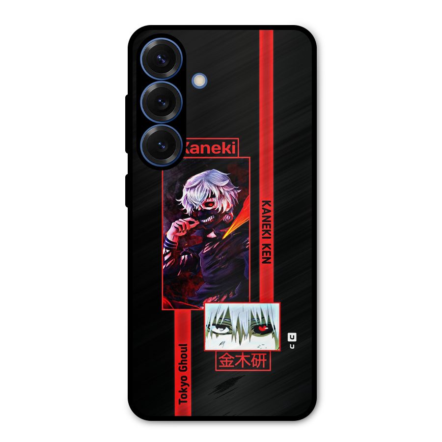 Tokyo Ghoul Kaneki Art Metal Back Case for Galaxy S25