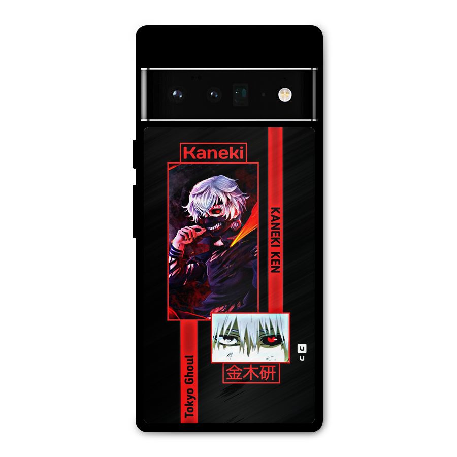 Tokyo Ghoul Kaneki Art Metal Back Case for Google Pixel 6 Pro