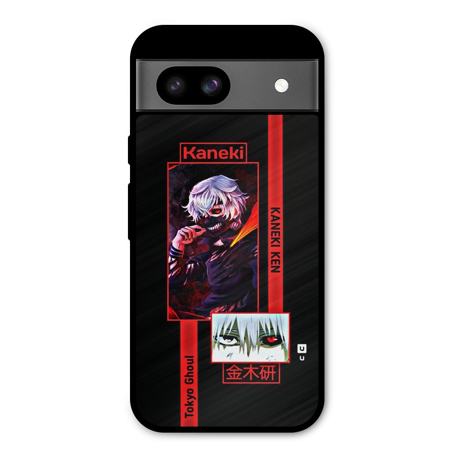 Tokyo Ghoul Kaneki Art Metal Back Case for Google Pixel 8a