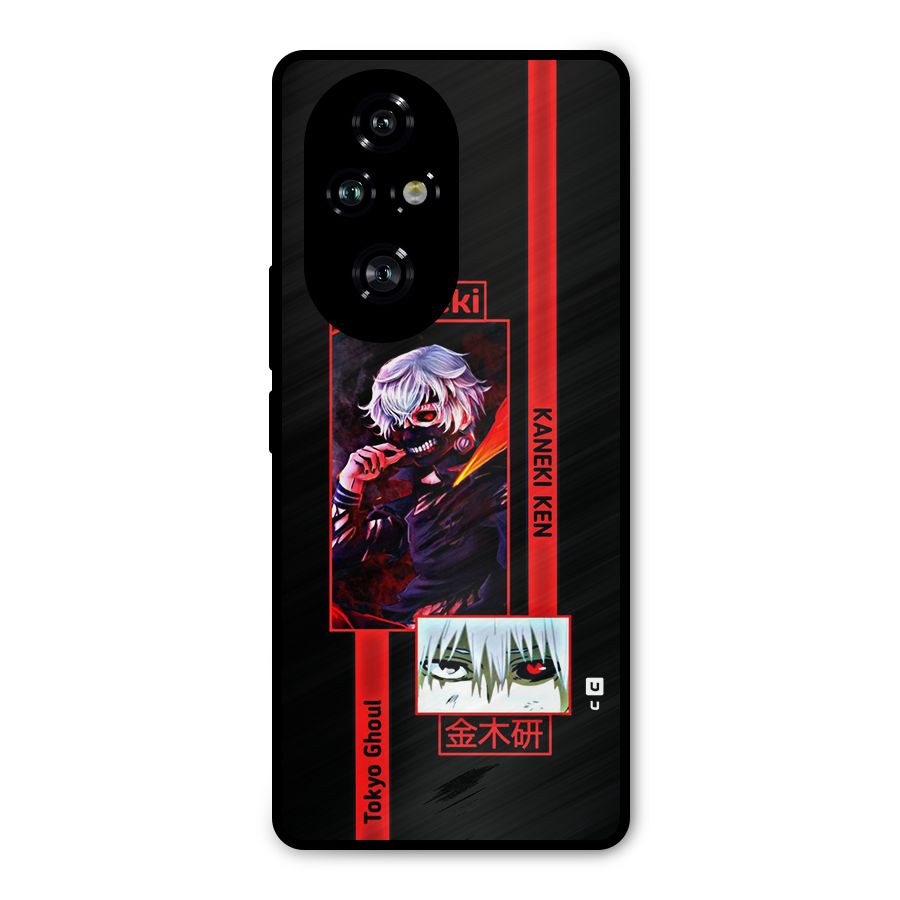 Tokyo Ghoul Kaneki Art Metal Back Case for Honor 200 Pro