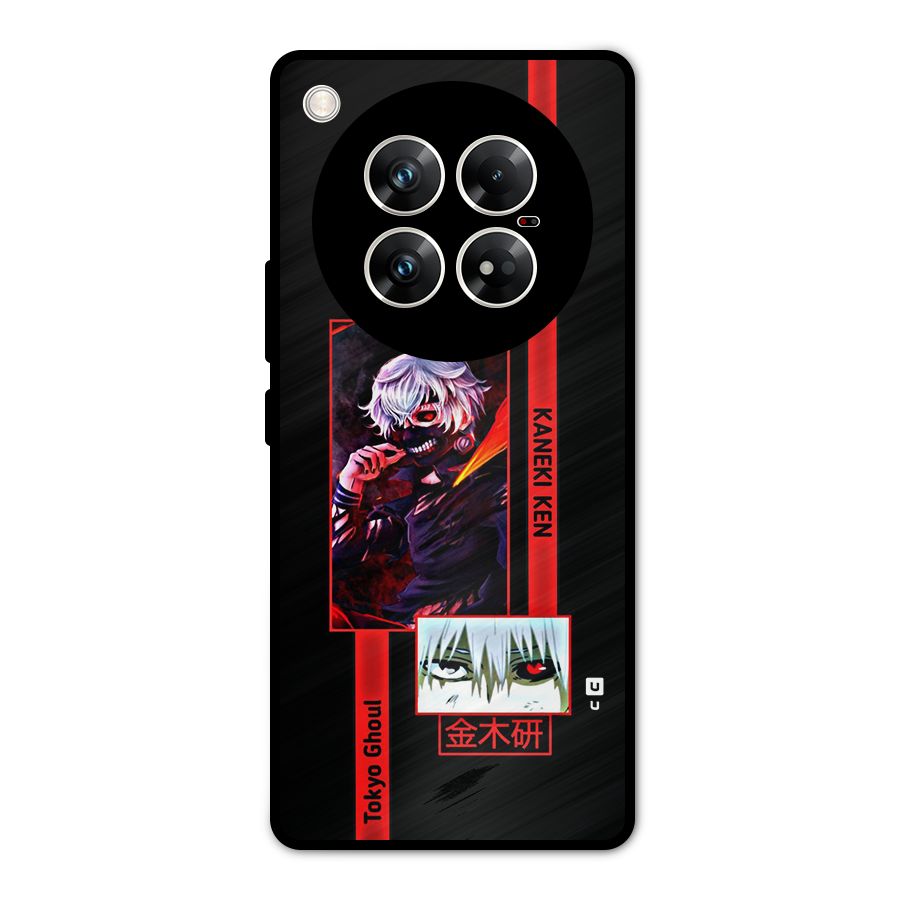 Tokyo Ghoul Kaneki Art Metal Back Case for Infinix Zero 40 5G