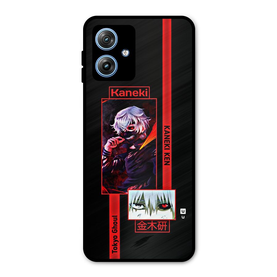 Tokyo Ghoul Kaneki Art Metal Back Case for Moto G54