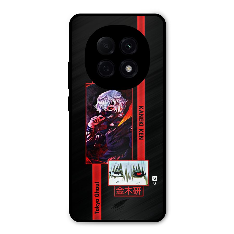 Tokyo Ghoul Kaneki Art Metal Back Case for Oppo F29 Pro