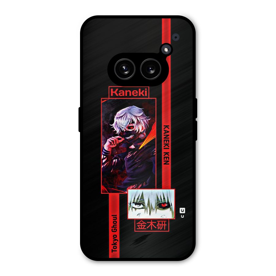 Tokyo Ghoul Kaneki Art Metal Back Case for Nothing Phone 2a