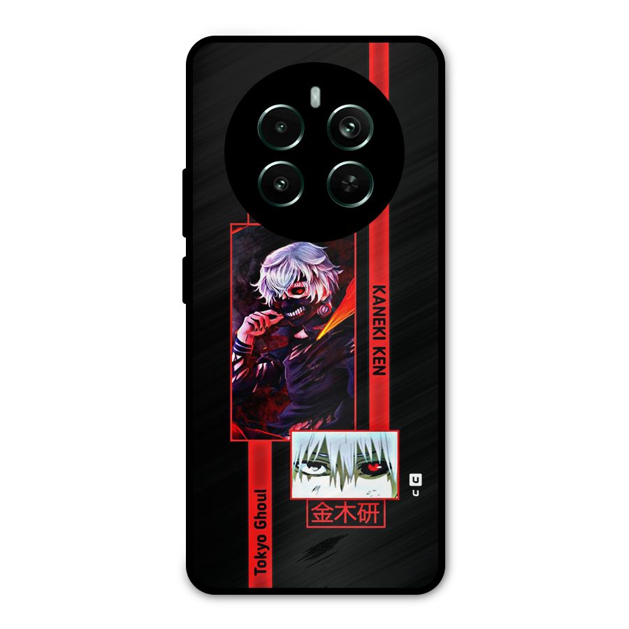 Tokyo Ghoul Kaneki Art Metal Back Case for Realme 12 Pro Plus