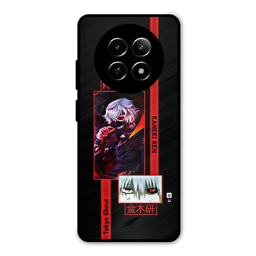 Tokyo Ghoul Kaneki Art Metal Back Case for Realme Narzo 70x 5G
