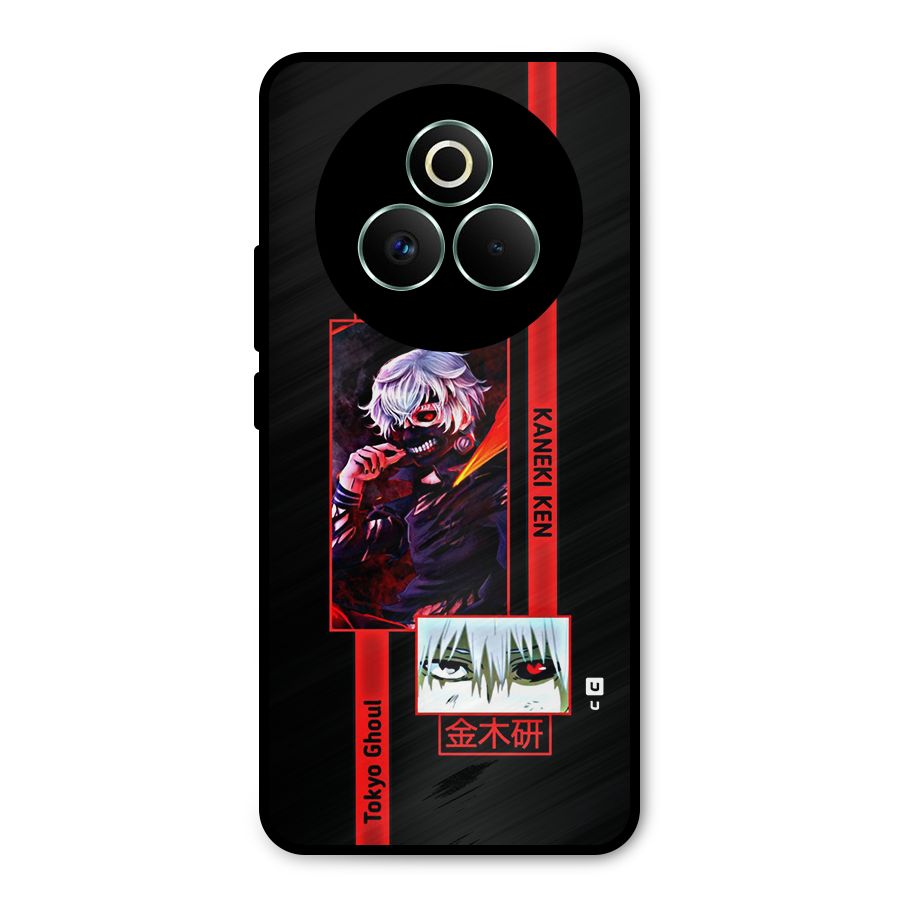 Tokyo Ghoul Kaneki Art Metal Back Case for Realme P3 Pro