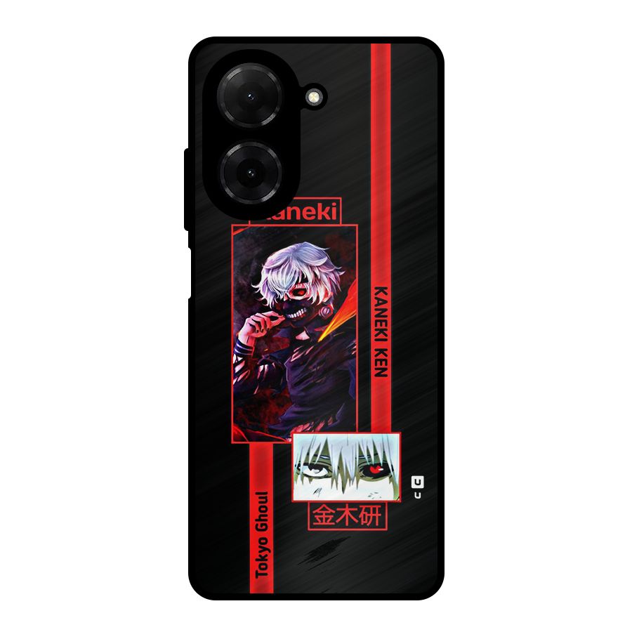 Tokyo Ghoul Kaneki Art Metal Back Case for Redmi A5 4G