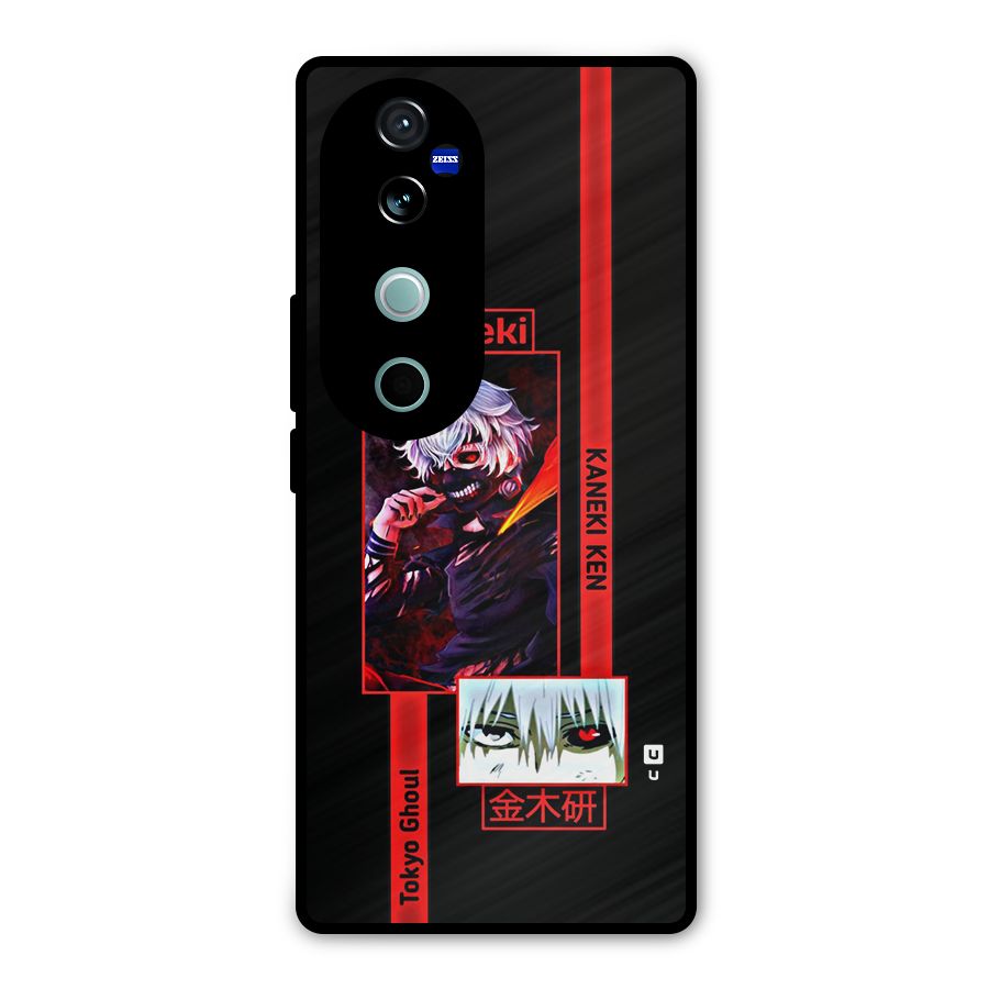 Tokyo Ghoul Kaneki Art Metal Back Case for Vivo V40