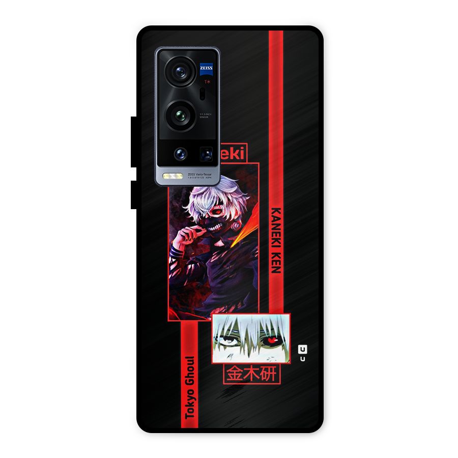Tokyo Ghoul Kaneki Art Metal Back Case for Vivo X60 Pro Plus