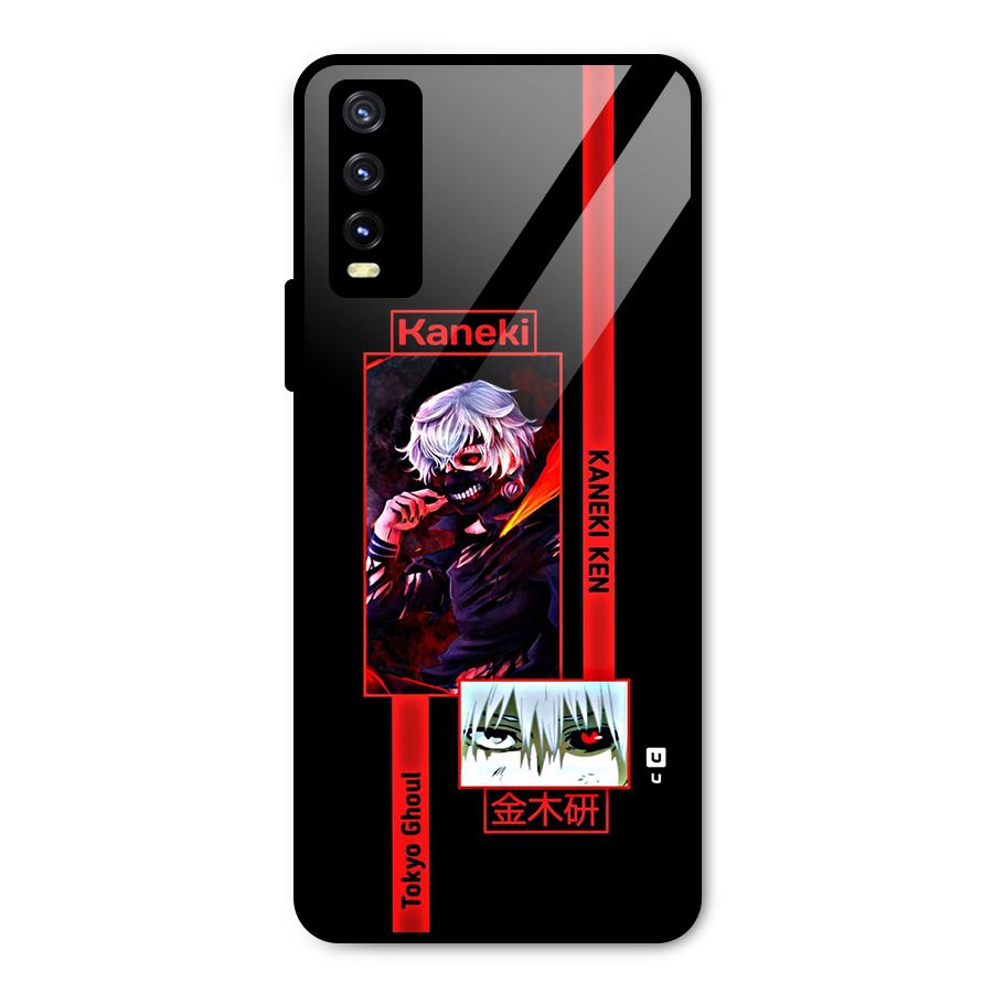 Tokyo Ghoul Kaneki Art Metal Back Case for Vivo Y20
