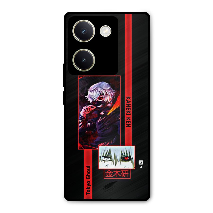 Tokyo Ghoul Kaneki Art Metal Back Case for Vivo Y200 Pro