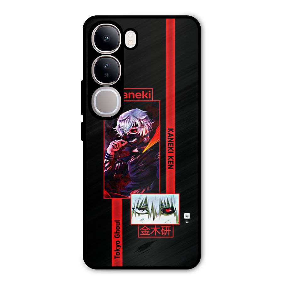 Tokyo Ghoul Kaneki Art Metal Back Case for Vivo Y300