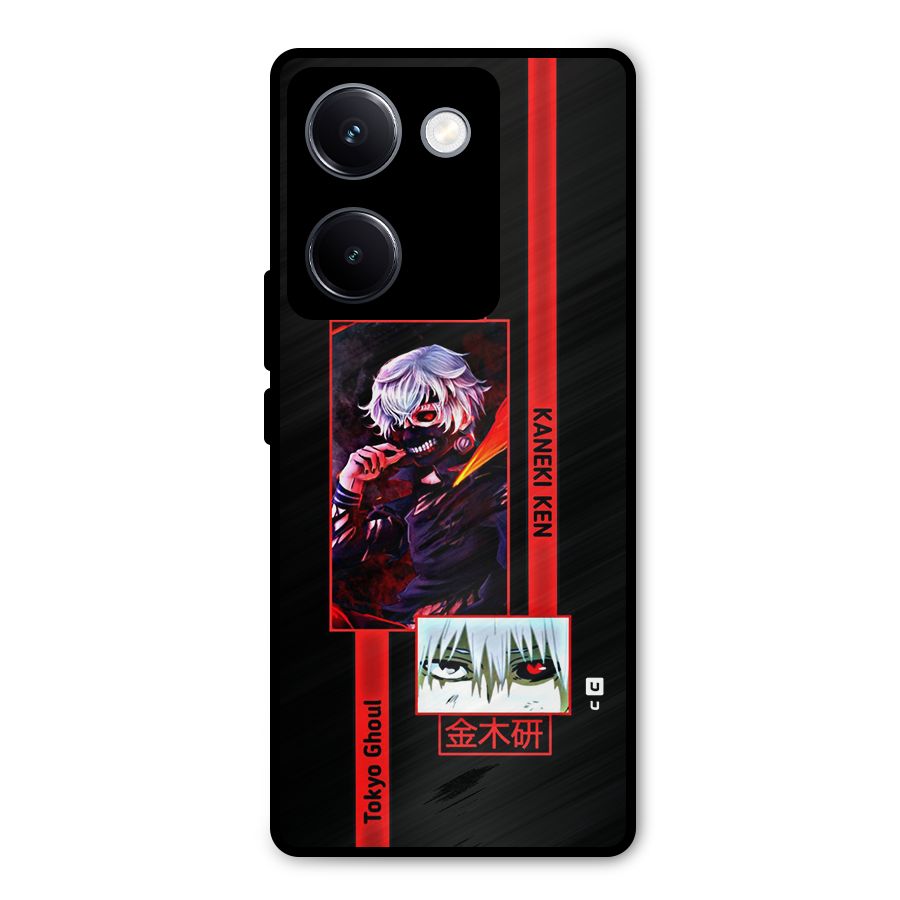 Tokyo Ghoul Kaneki Art Metal Back Case for Vivo Y300 Plus
