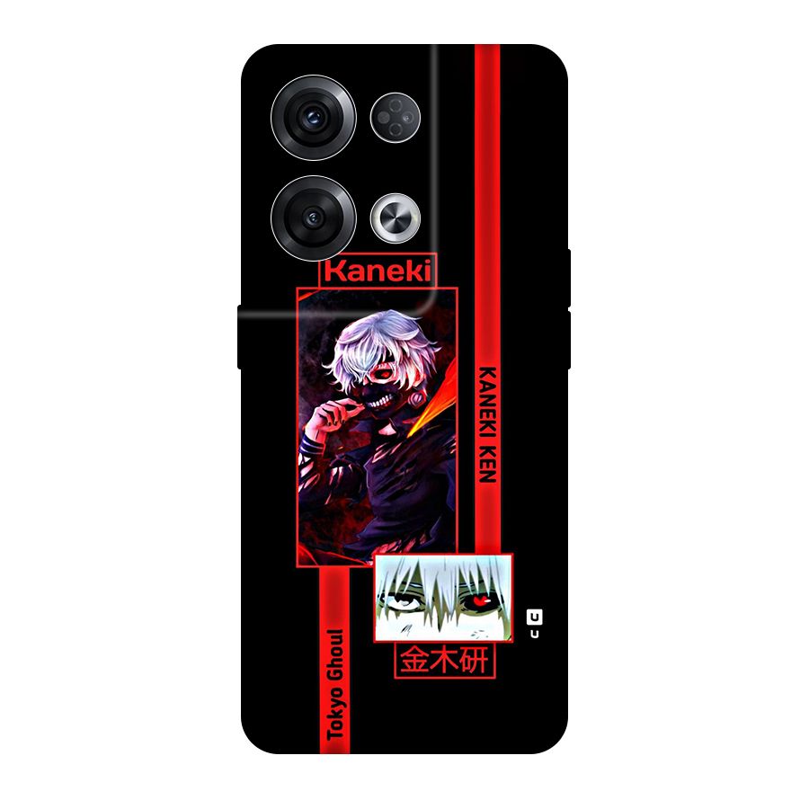 Tokyo Ghoul Kaneki Art Original Polycarbonate Back Case for Oppo Reno8 Pro 5G