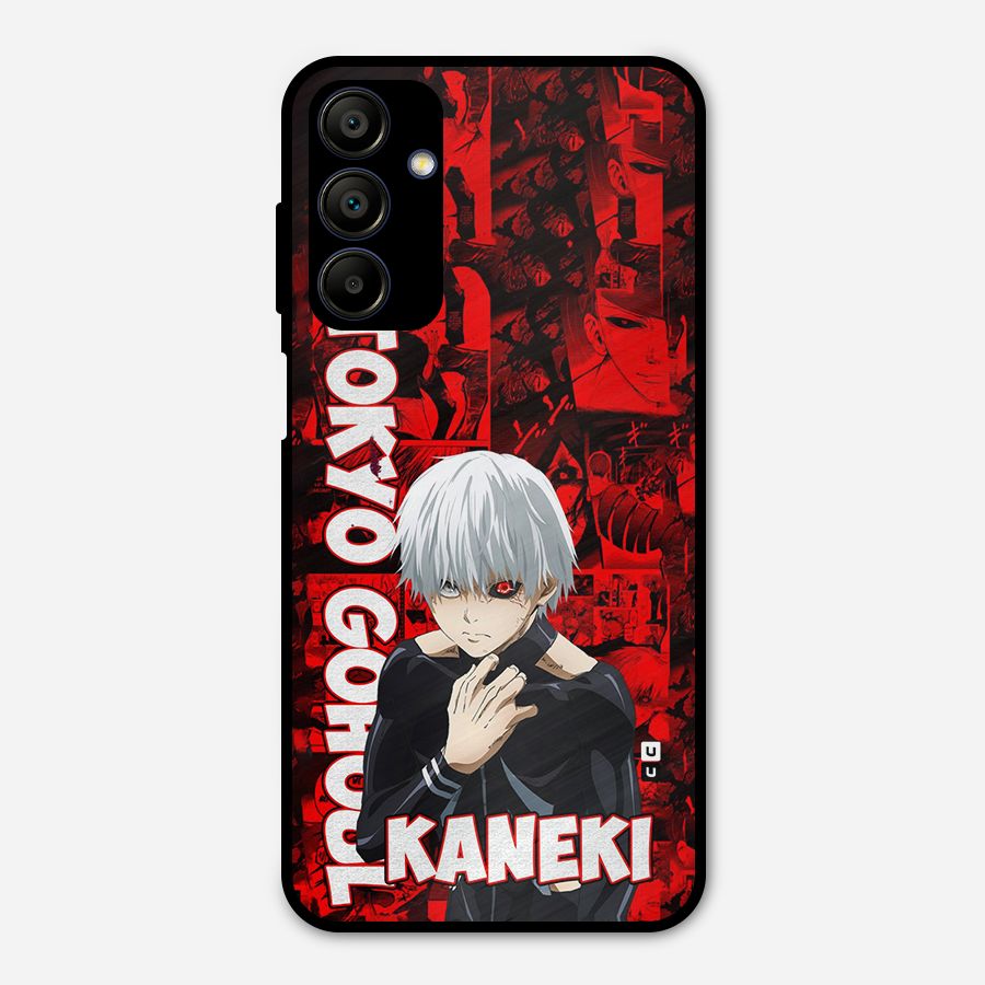 Tokyo Ghuoul Kaneki Metal Back Case for Galaxy A15 5G