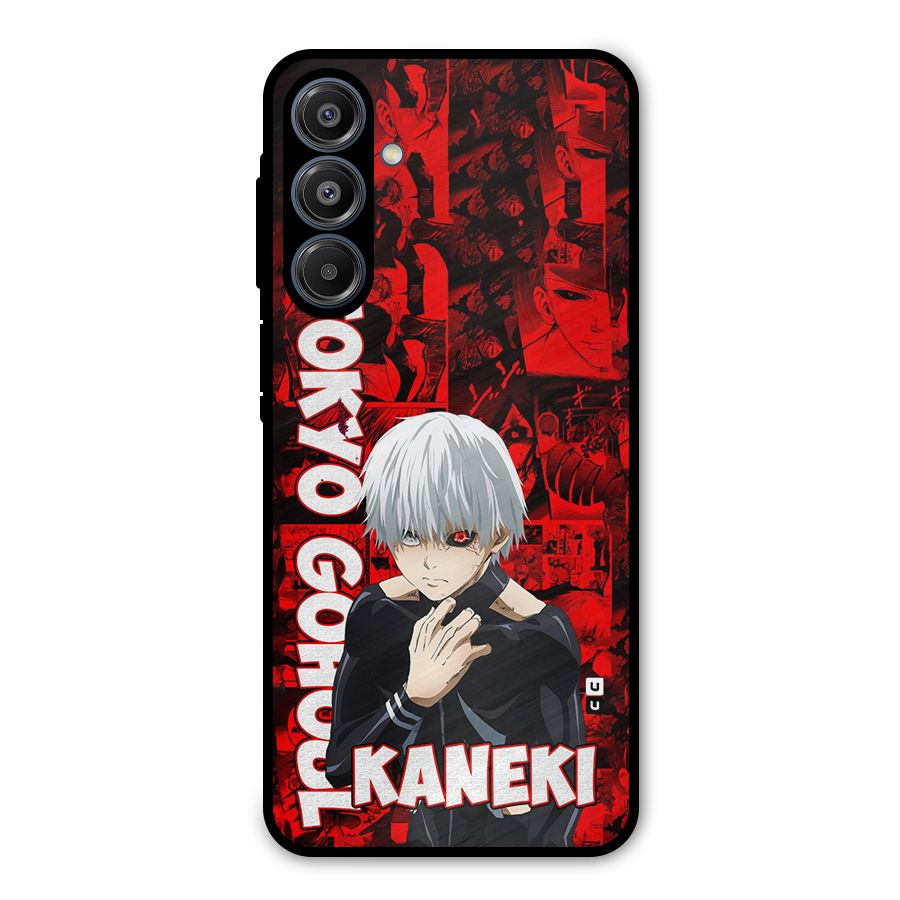 Tokyo Ghuoul Kaneki Metal Back Case for Galaxy A16 5G