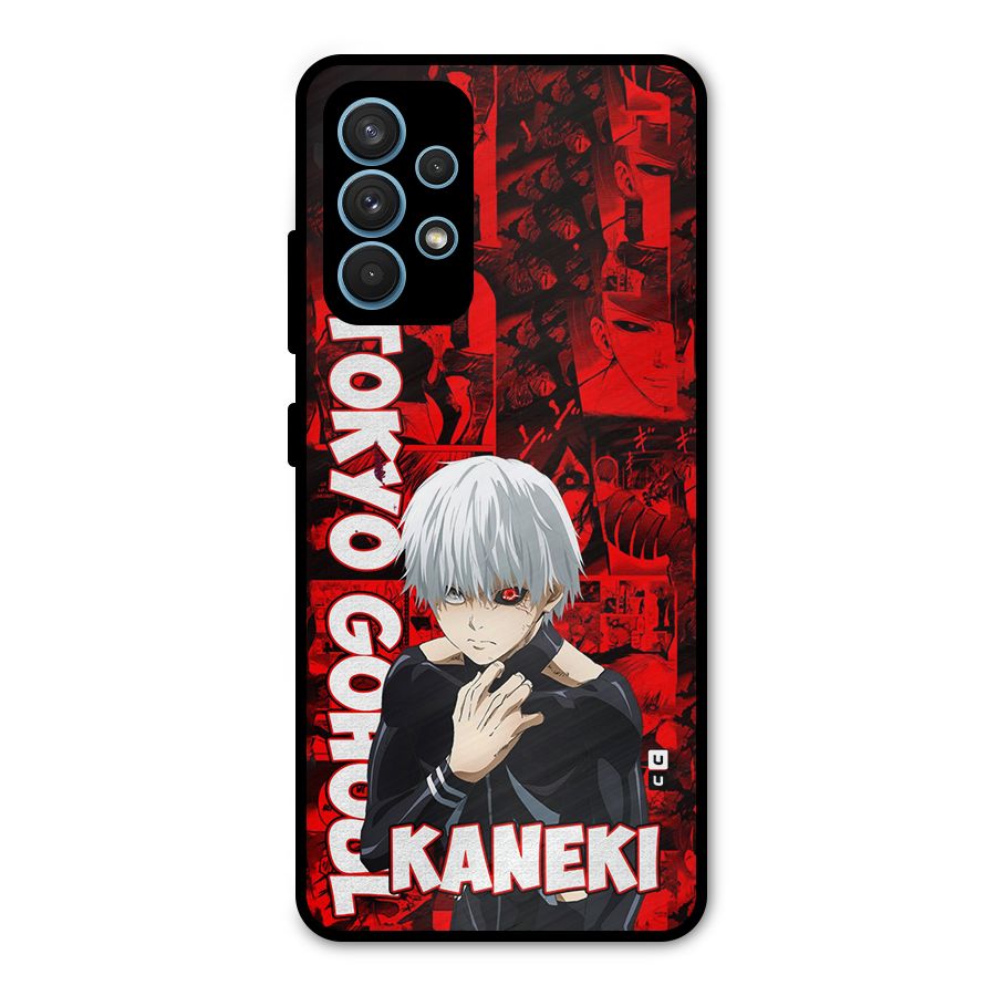 Tokyo Ghuoul Kaneki Metal Back Case for Galaxy A32