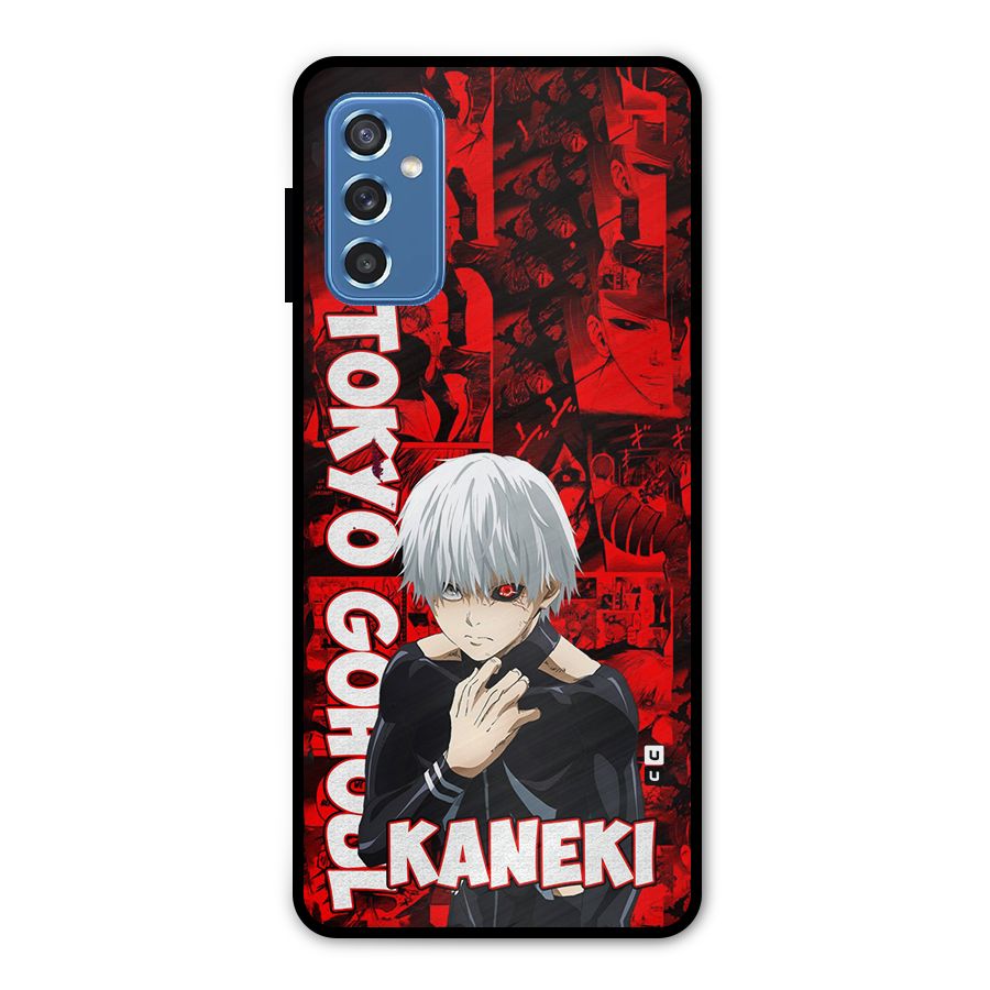 Tokyo Ghuoul Kaneki Metal Back Case for Galaxy M52 5G