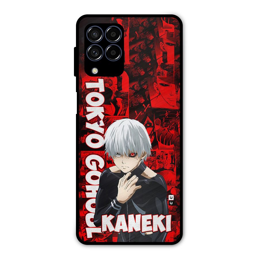 Tokyo Ghuoul Kaneki Metal Back Case for Galaxy M53 5G