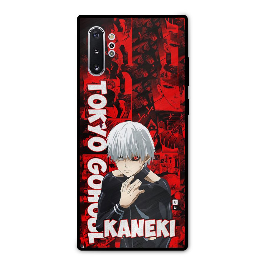 Tokyo Ghuoul Kaneki Metal Back Case for Galaxy Note 10 Plus