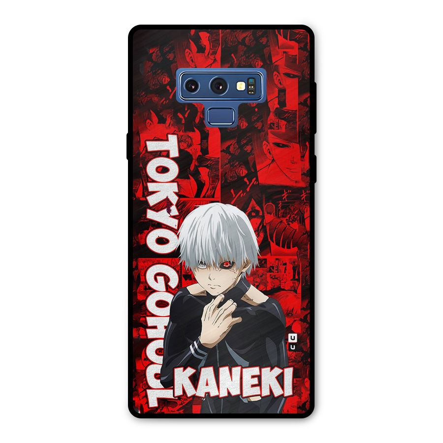 Tokyo Ghuoul Kaneki Metal Back Case for Galaxy Note 9