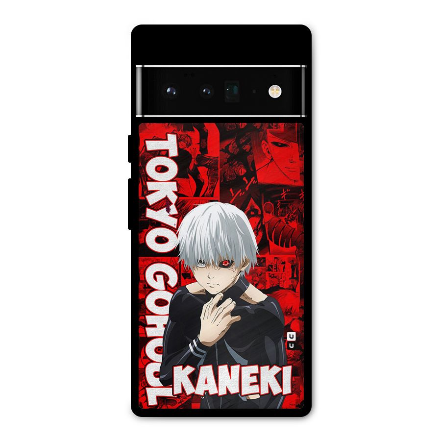 Tokyo Ghuoul Kaneki Metal Back Case for Google Pixel 6 Pro