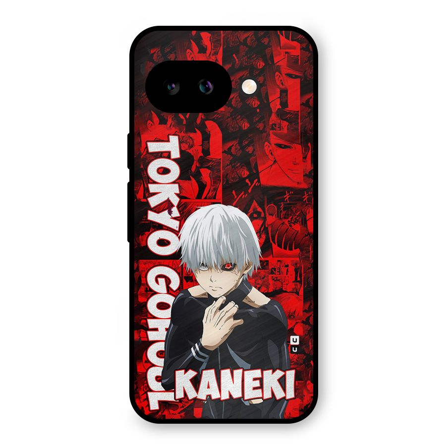 Tokyo Ghuoul Kaneki Metal Back Case for Google Pixel 9a